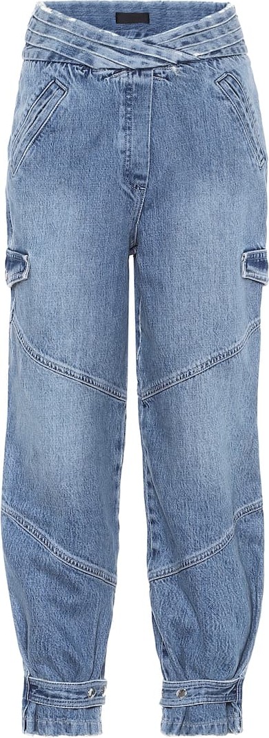 RtA Dallas high-rise cargo jeans