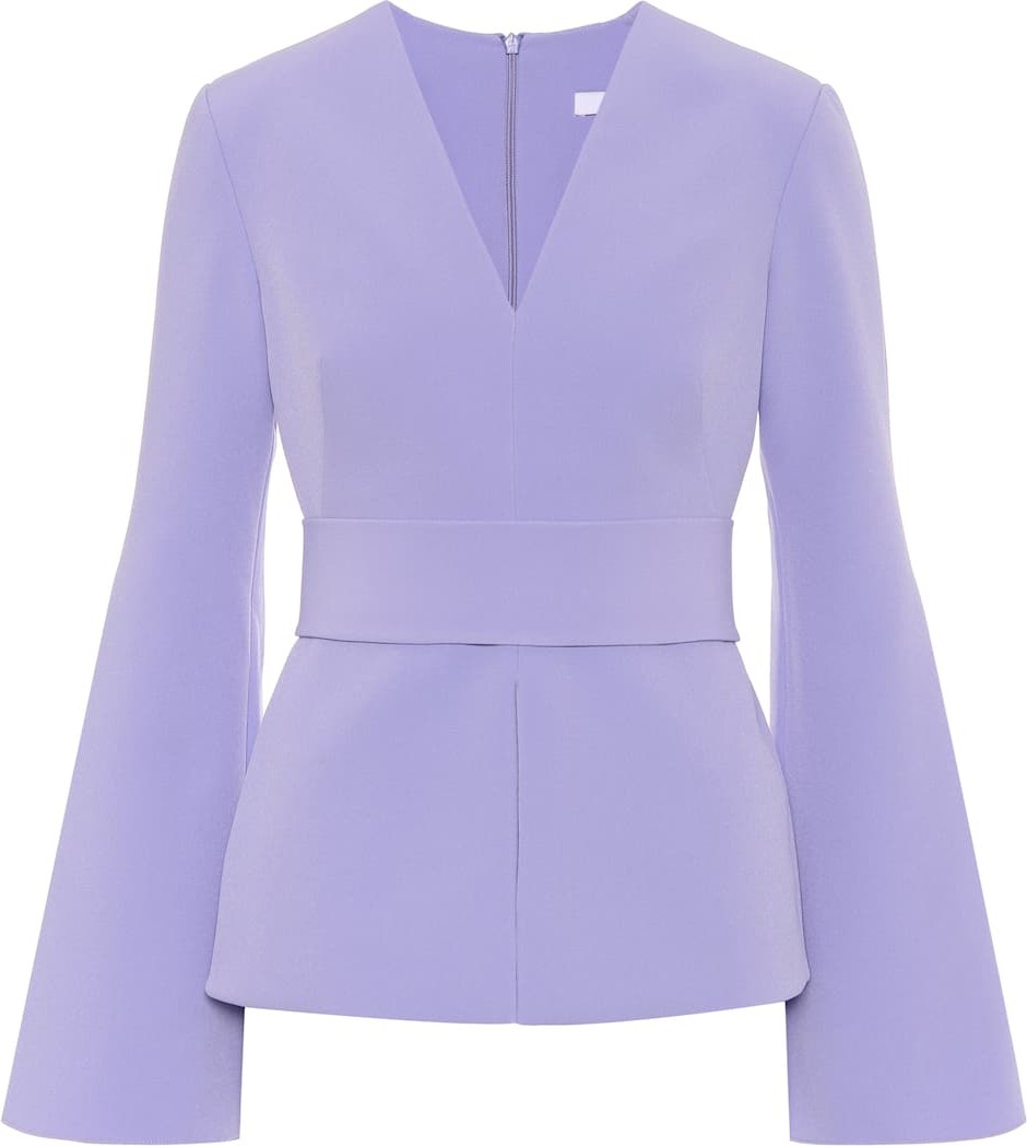 Safiyaa Mona stretch-crêpe top