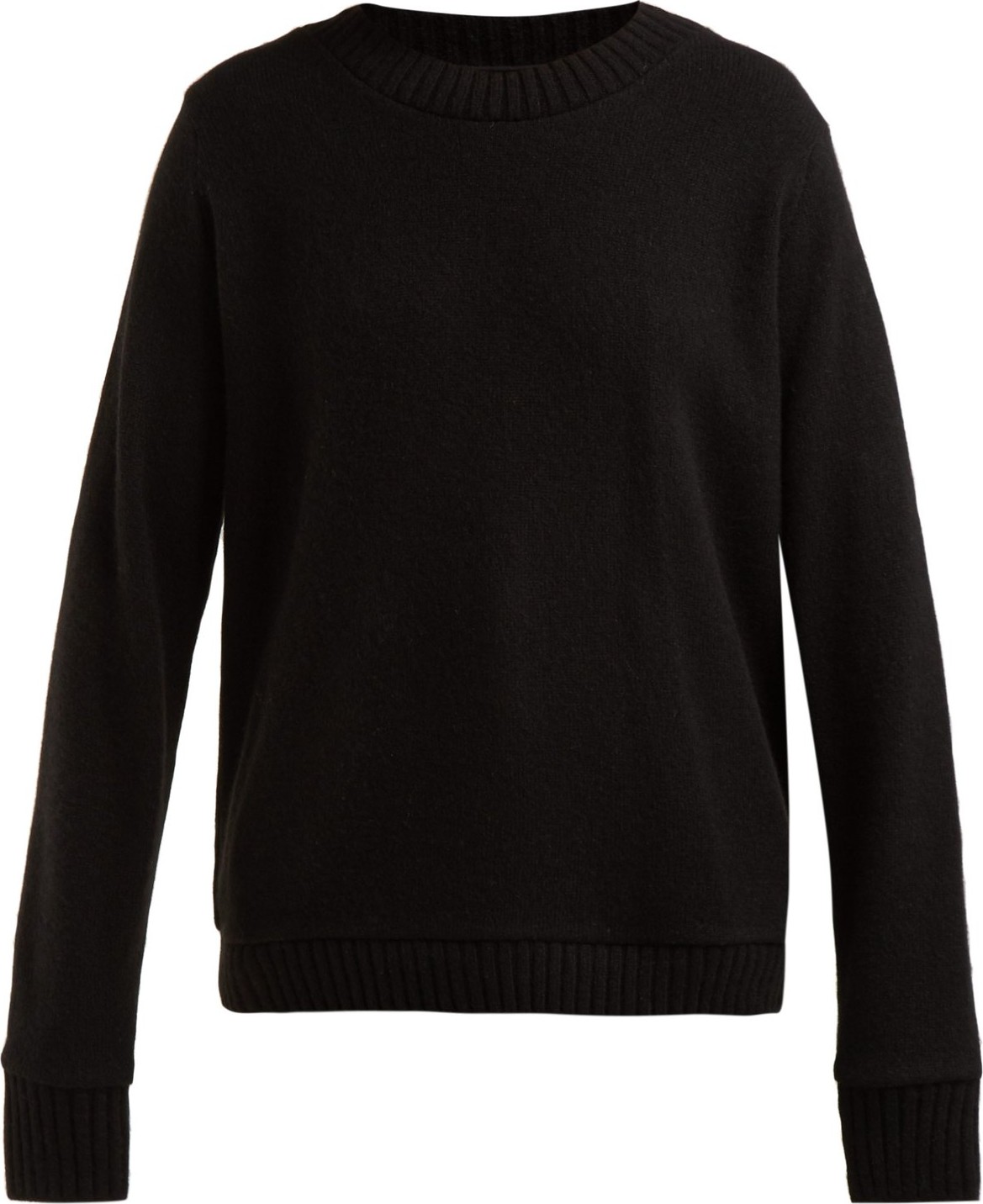 The Elder Statesman Reg forest-intarsia cashmere sweater