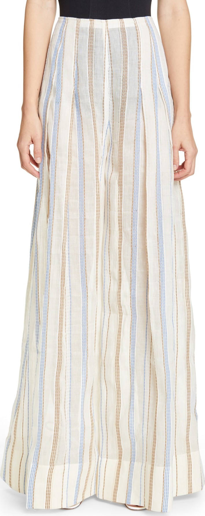 Jacquemus Le Pantalon Arcello Wide Leg Pants