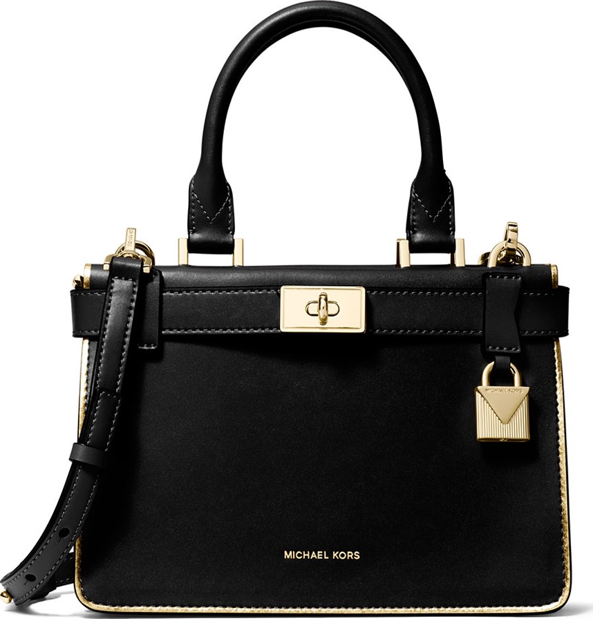 MICHAEL MICHAEL KORS Tatiana Mini Leather Satchel Bag
