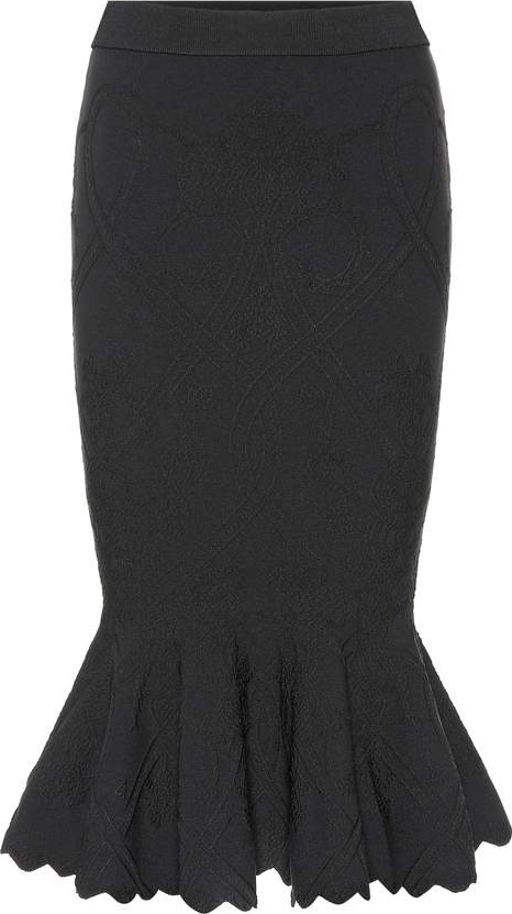 Jonathan Simkhai Stretch-knit midi skirt