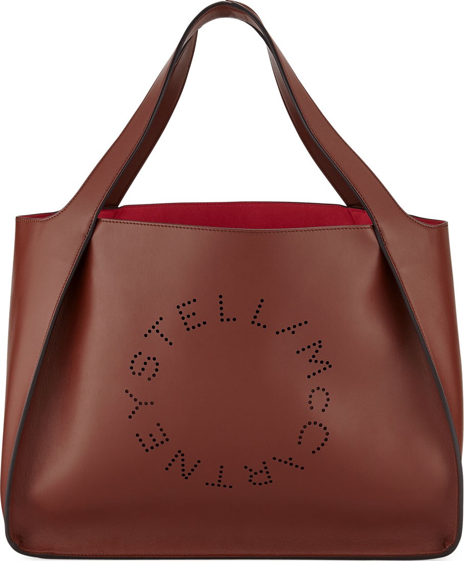 Stella McCartney Alter East-West Perforated Tote Bag