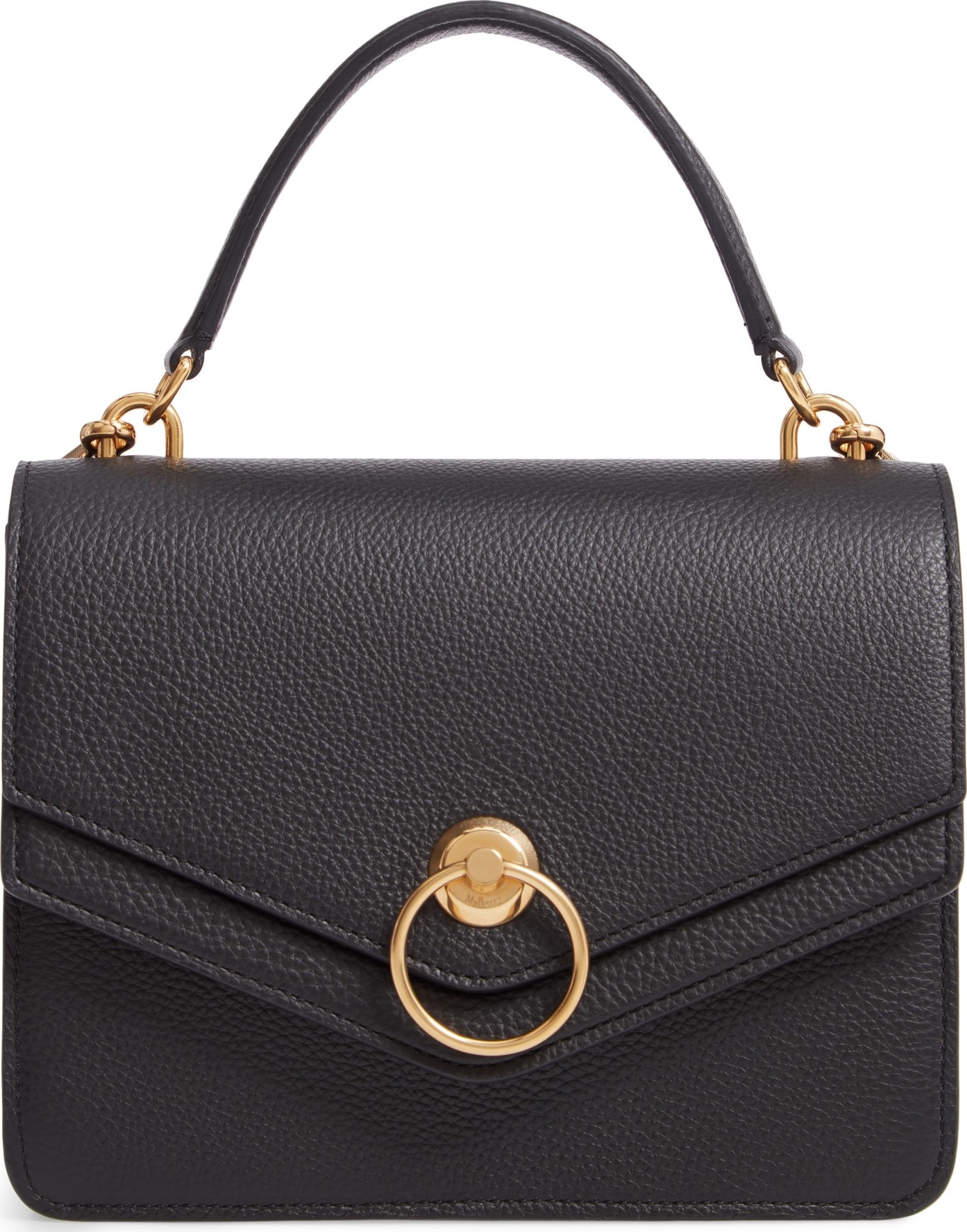 Mulberry Mulberrry Harlow Calfskin Leather Satchel