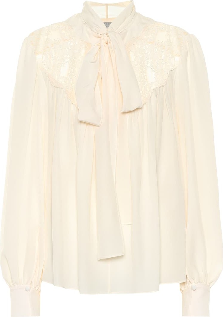 Stella McCartney Silk crêpe de chine blouse