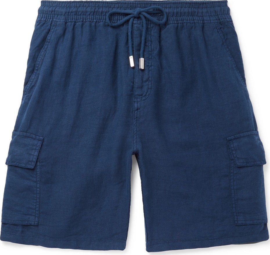 Vilebrequin Baie Linen Cargo Shorts