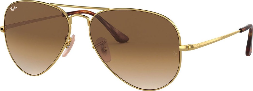 Ray Ban Gradient Metal Aviator Sunglasses