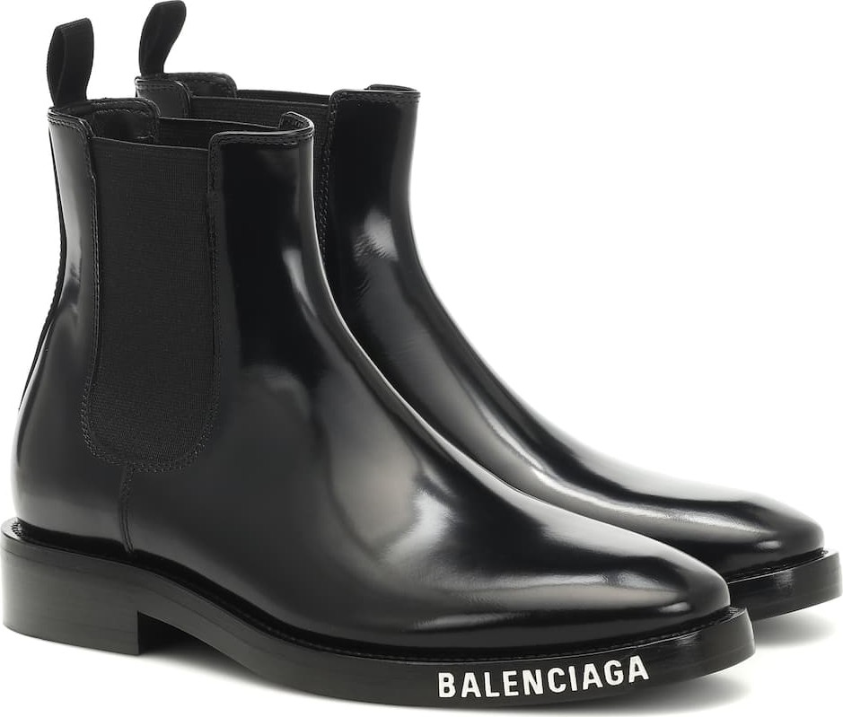 Balenciaga Leather ankle boots