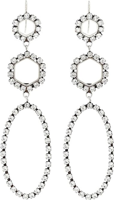 Isabel Marant Crystal-embellished earrings