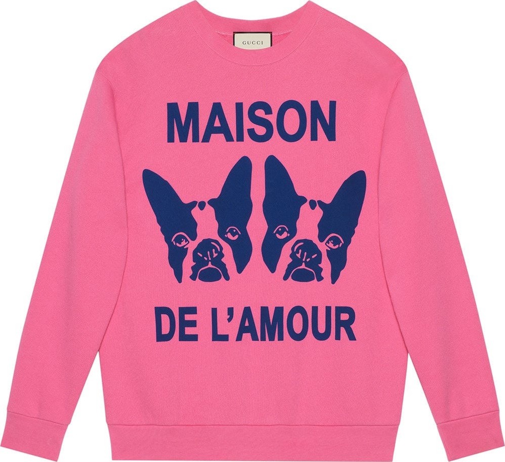 Gucci Maison de l'Amour oversized sweater