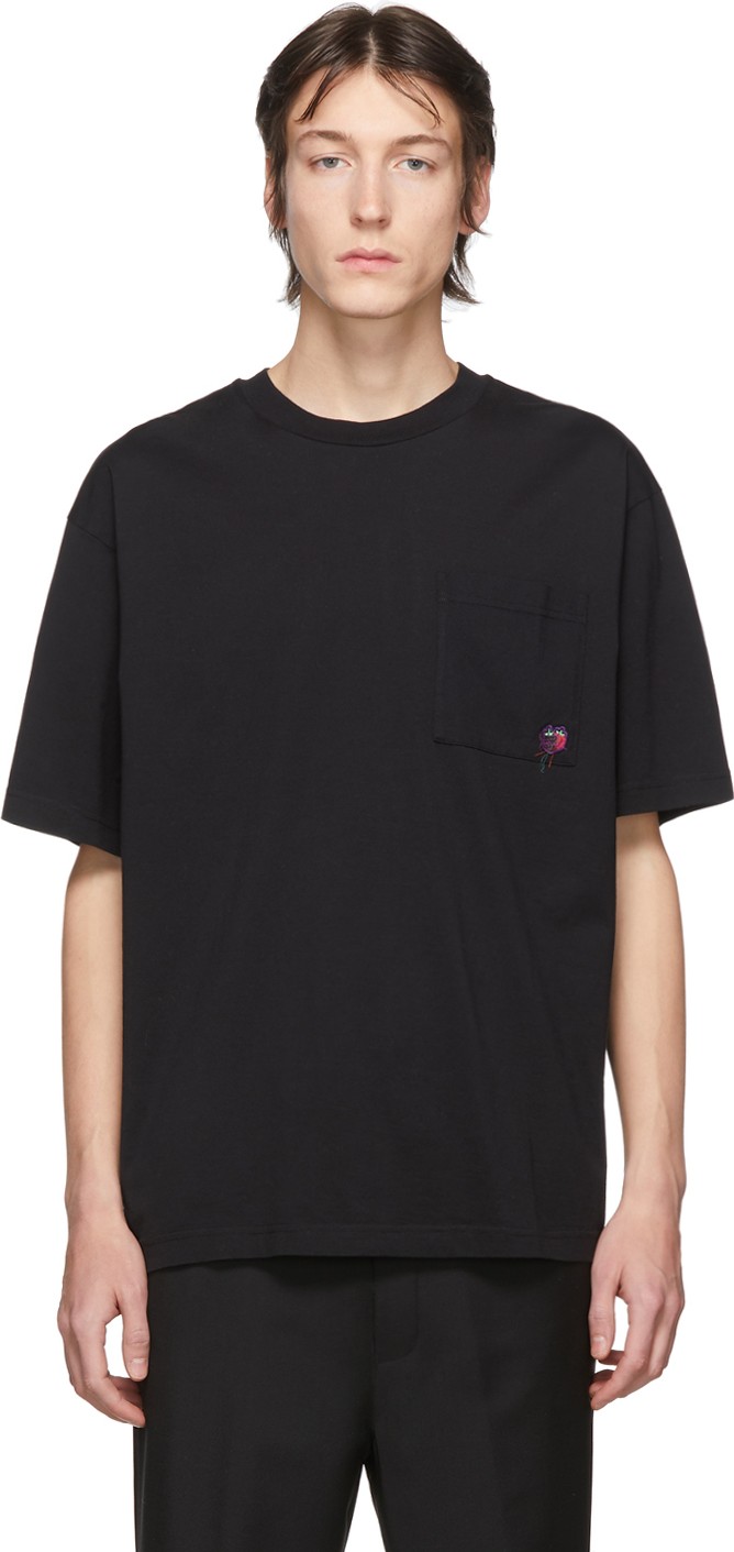 Acne Studios Black Extorr Fruit T-Shirt