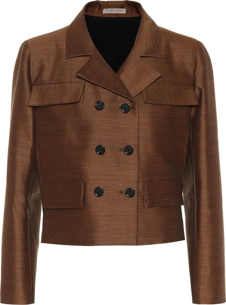 Bottega Veneta Wool and silk jacket
