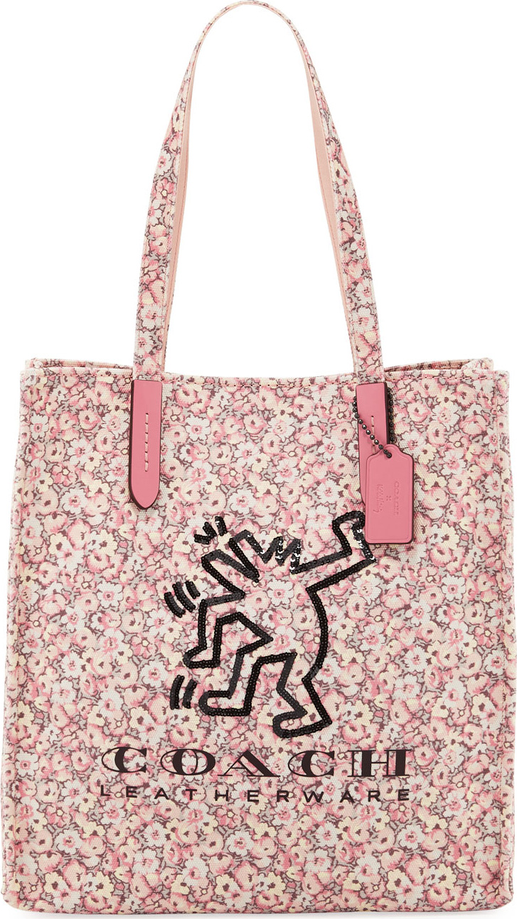 COACH 1941 x Keith Haring Dancing Man Tote Bag