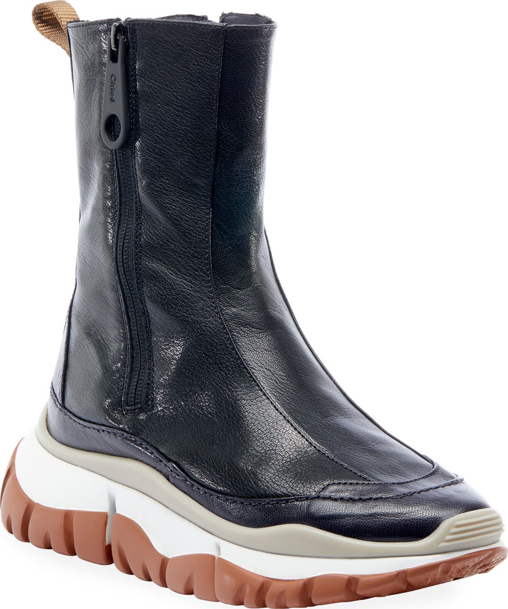 Chloe Blake Side Zip Booties