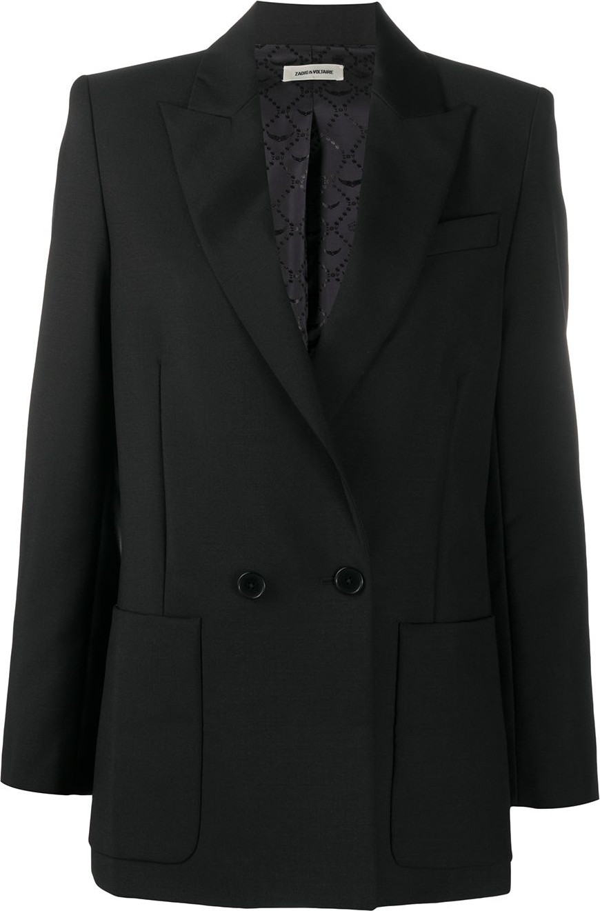 Zadig & Voltaire - Double-breasted tailored blazer