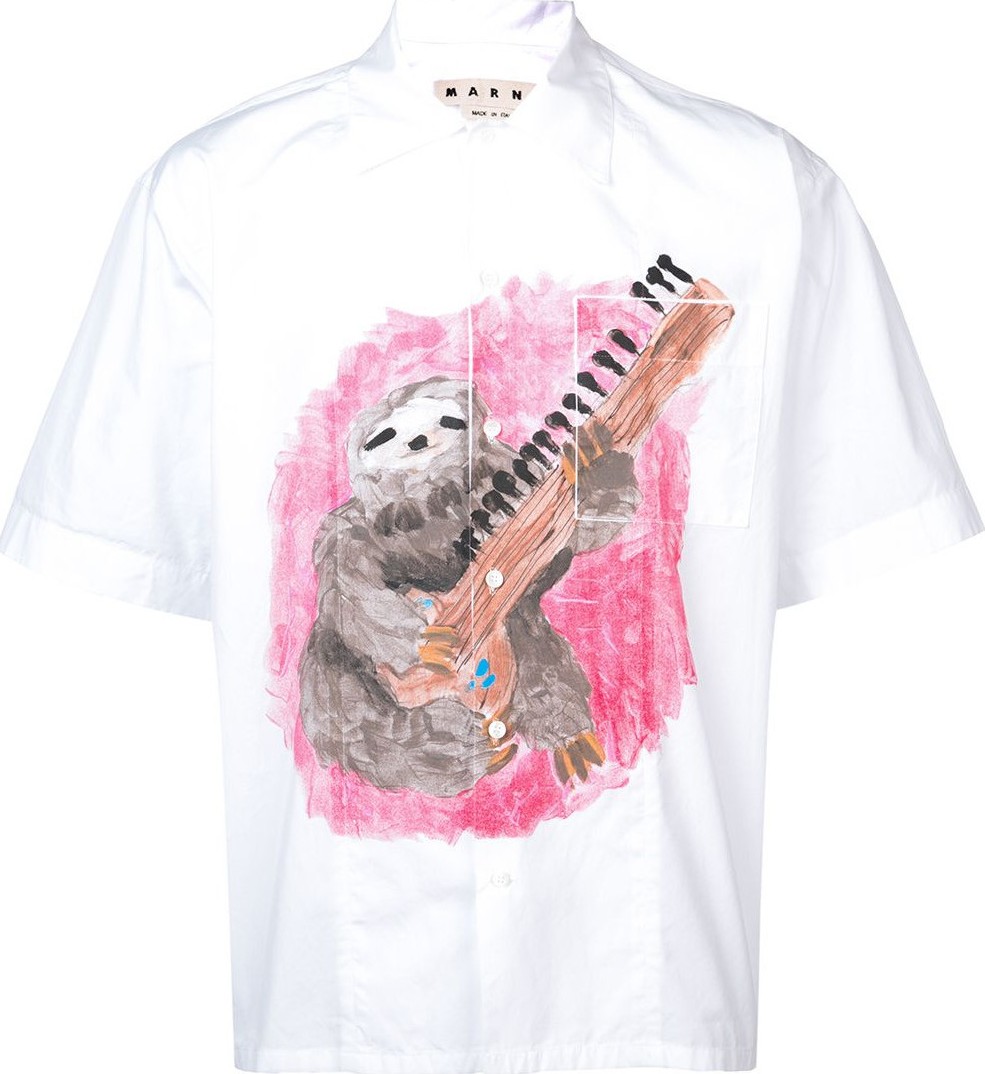 Marni Sloth Graphic shirt