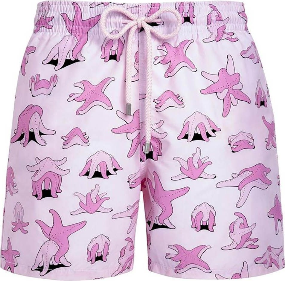 Vilebrequin Moorea Pink Kama Sand Shorts
