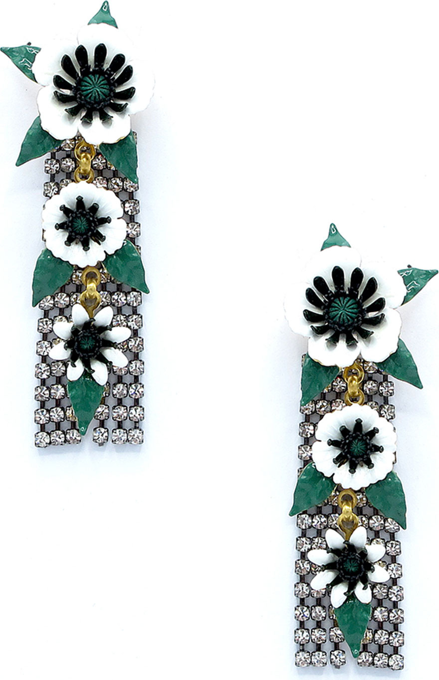 Elizabeth Cole Donovan Dangle Earrings