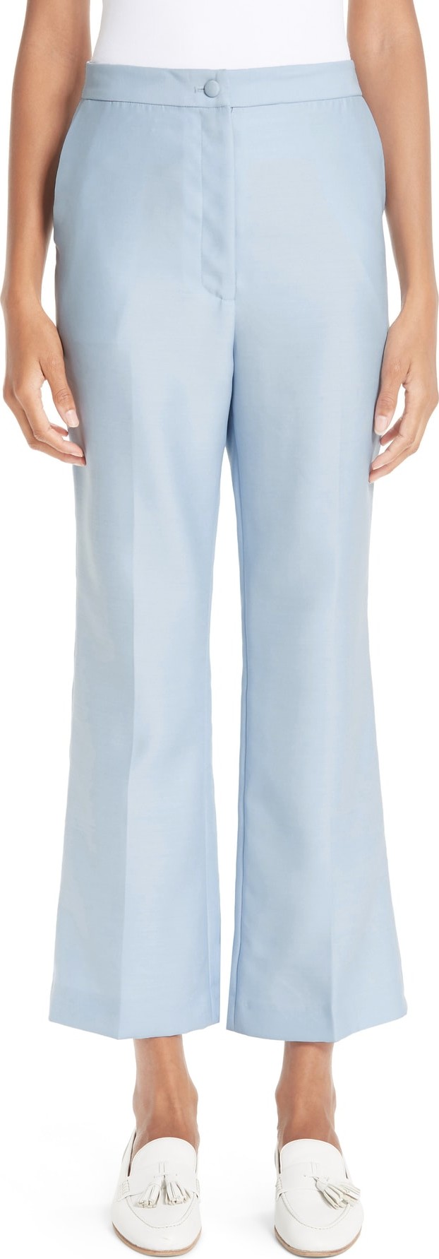 Partow High Waist Crop Flare Pants