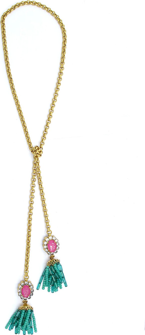 Elizabeth Cole Davis Tassel Necklace