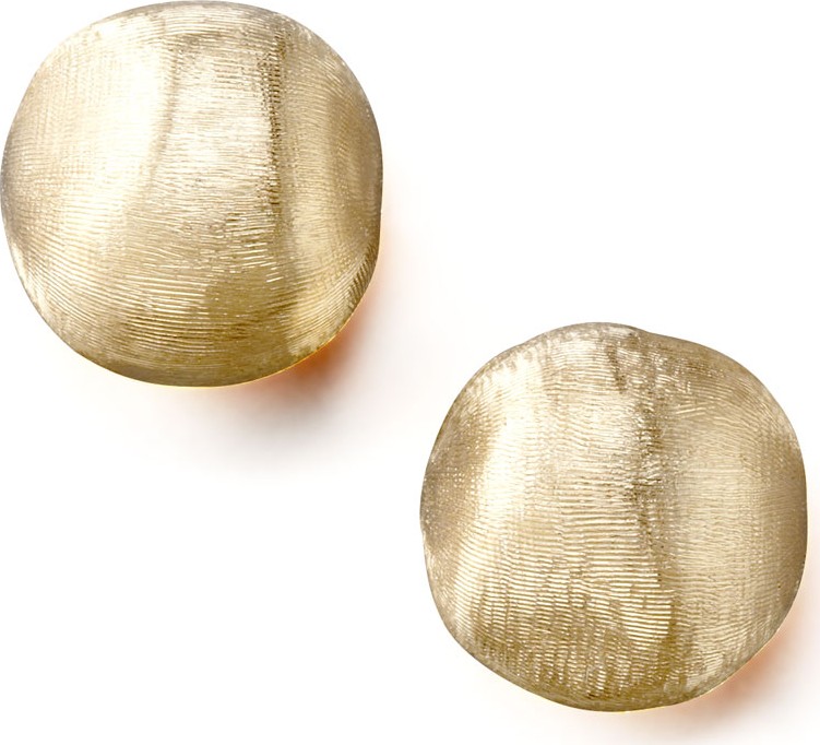 Marco Bicego Textured Gold Stud Earrings, Small