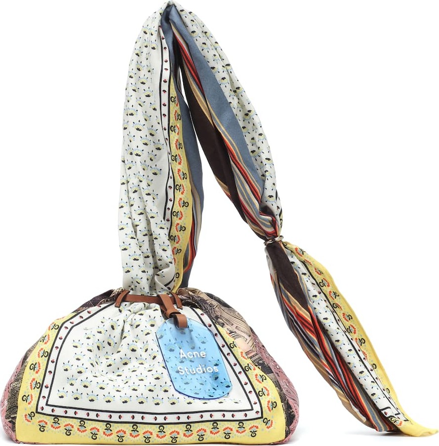 Acne Studios Alise printed shoulder bag