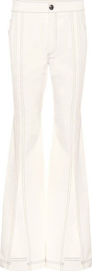 Chloe High-rise flared jeans