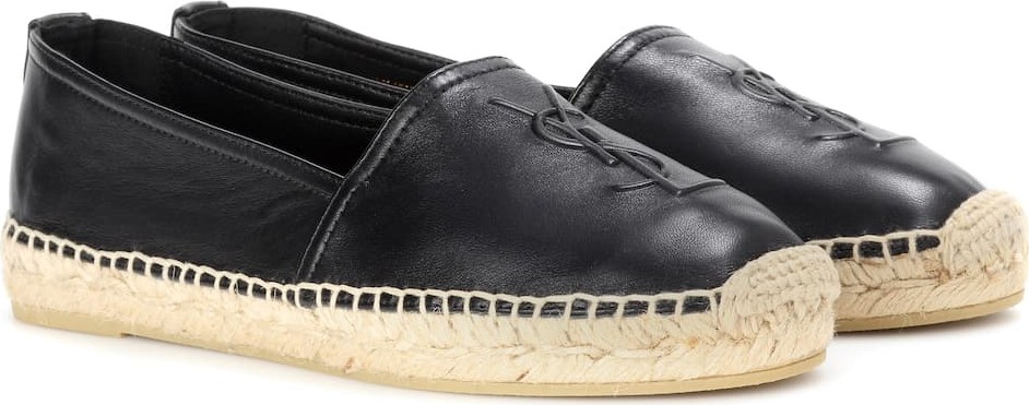 Saint Laurent Leather espadrilles