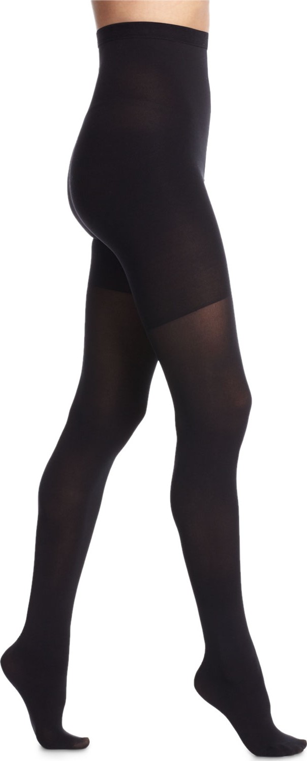 SPANX High-Waisted Luxe Tights, Very Black