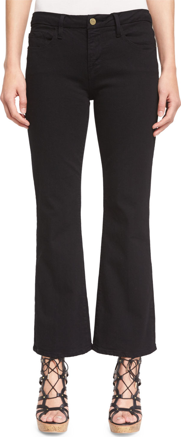 FRAME DENIM Le Crop Mini Boot-Cut Jeans