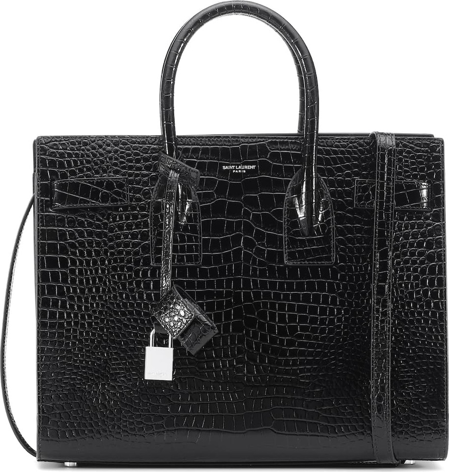 Saint Laurent Small Sac De Jour leather tote
