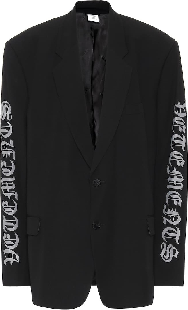 Vetements Overszied twill blazer