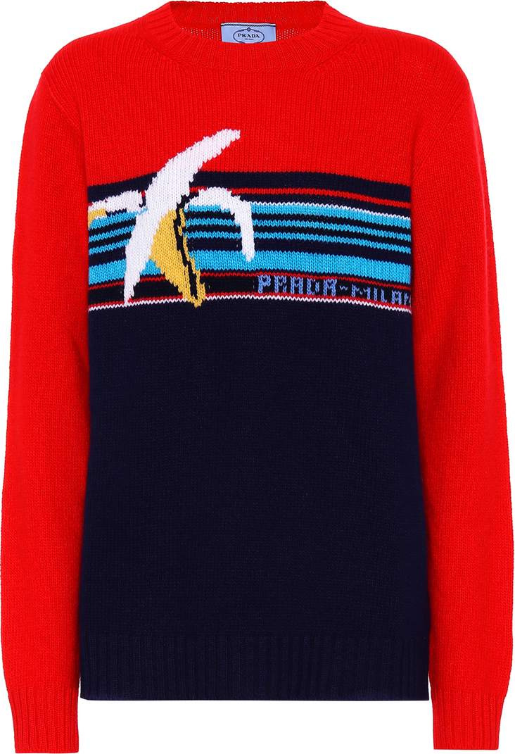Prada Intarsia wool sweater