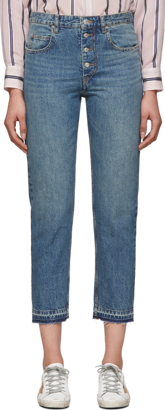Isabel Marant Etoile Navy Garance Jeans