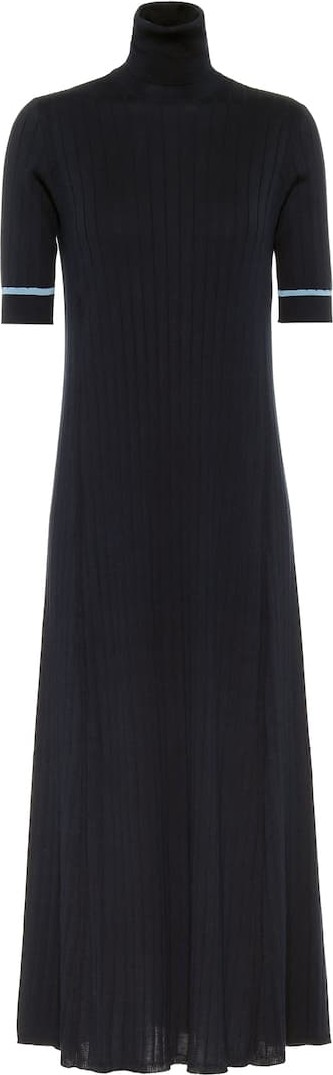 Loro Piana Silk and cotton sweater dress