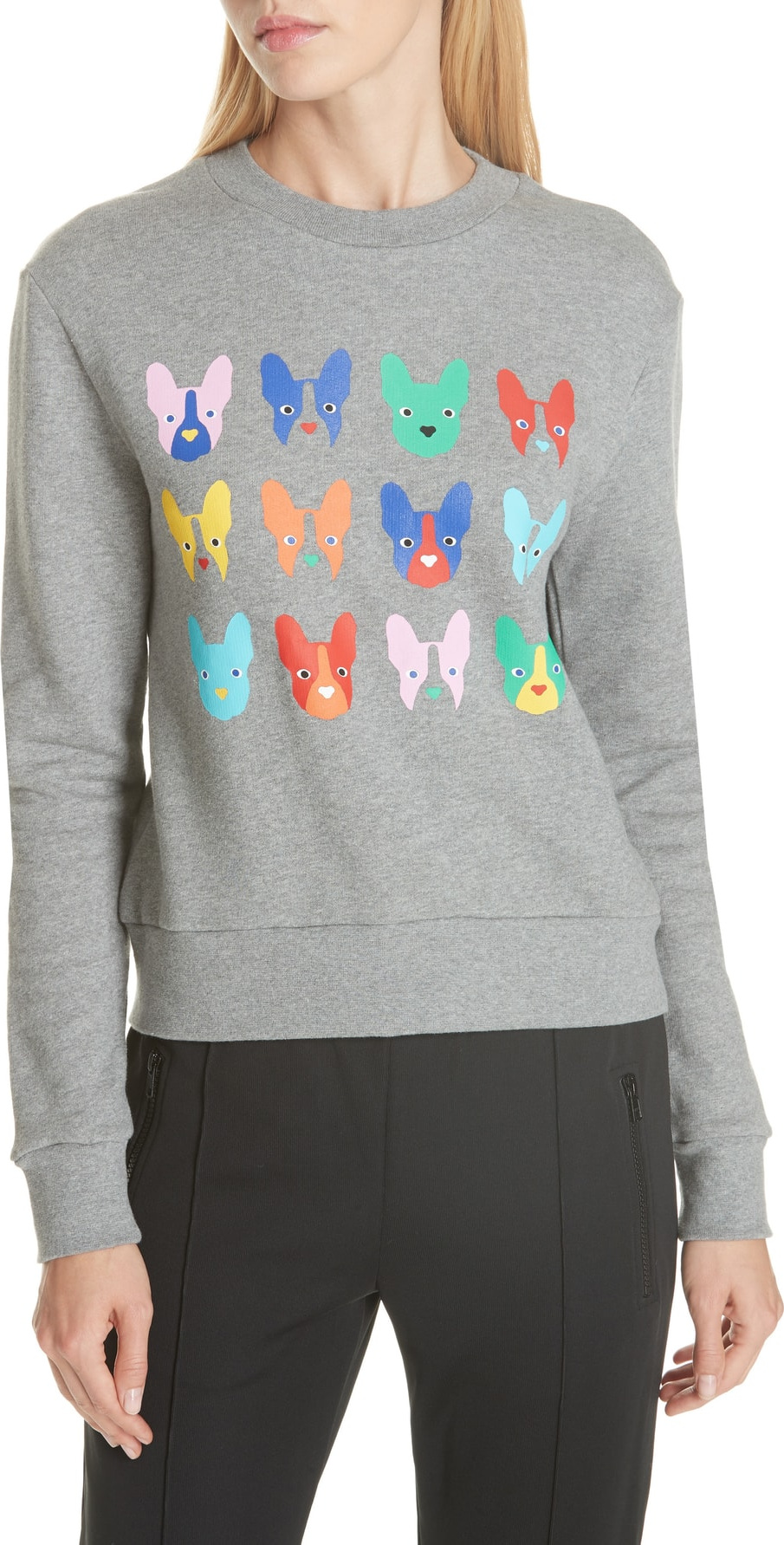 Etre Cecile être cécile Dog Grid Sweatshirt