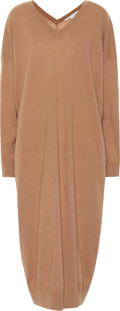 Stella McCartney Wool and alpaca sweater dress