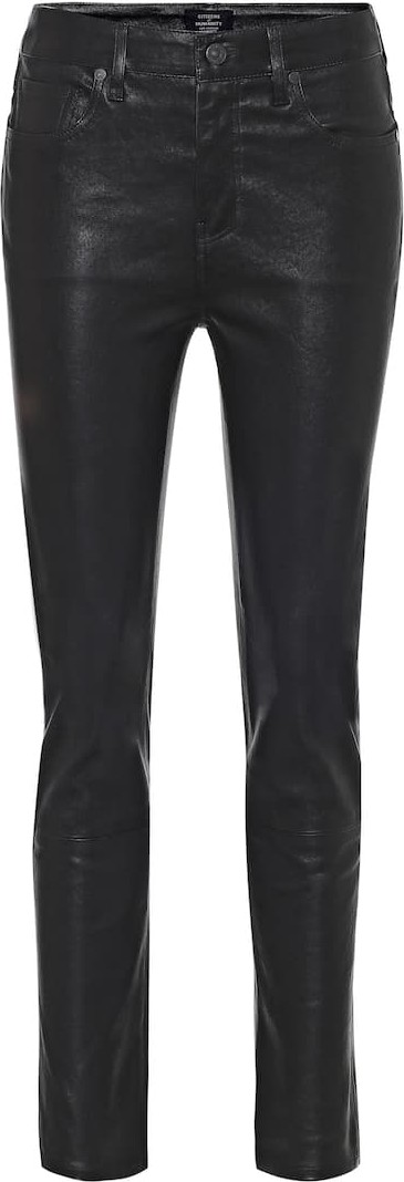 Citizens Of Humanity Harlow high-rise skinny leather pants