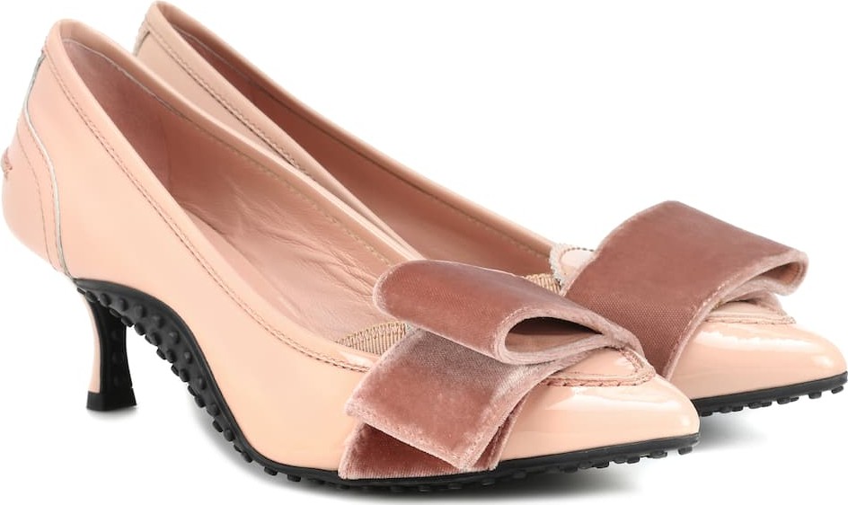 Tod's x Alessandro Dell'Acqua patent leather pumps