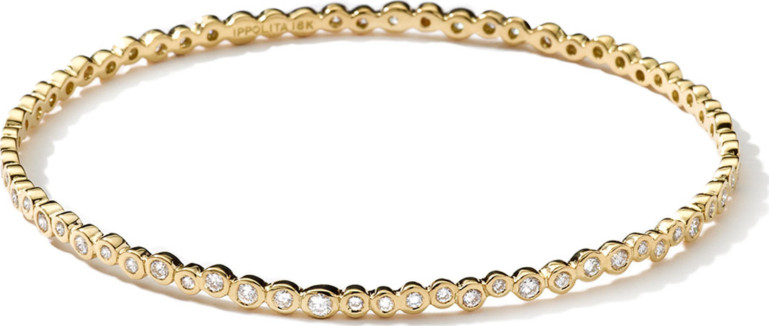 IPPOLITA Starlet 18k Gold Diamond Bangle