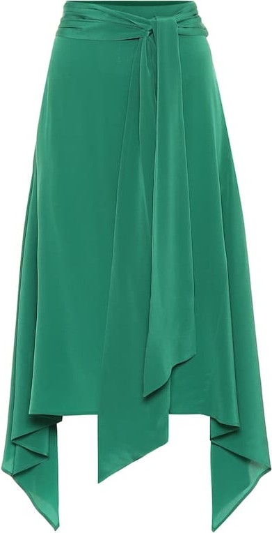 Joseph Silk midi skirt