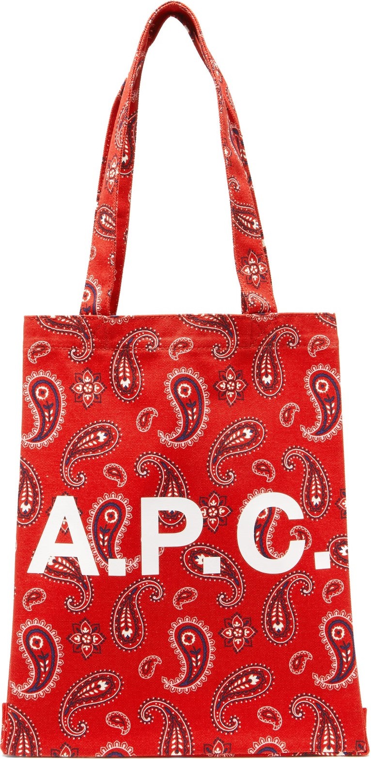A.P.C. Bandana-print cotton tote bag