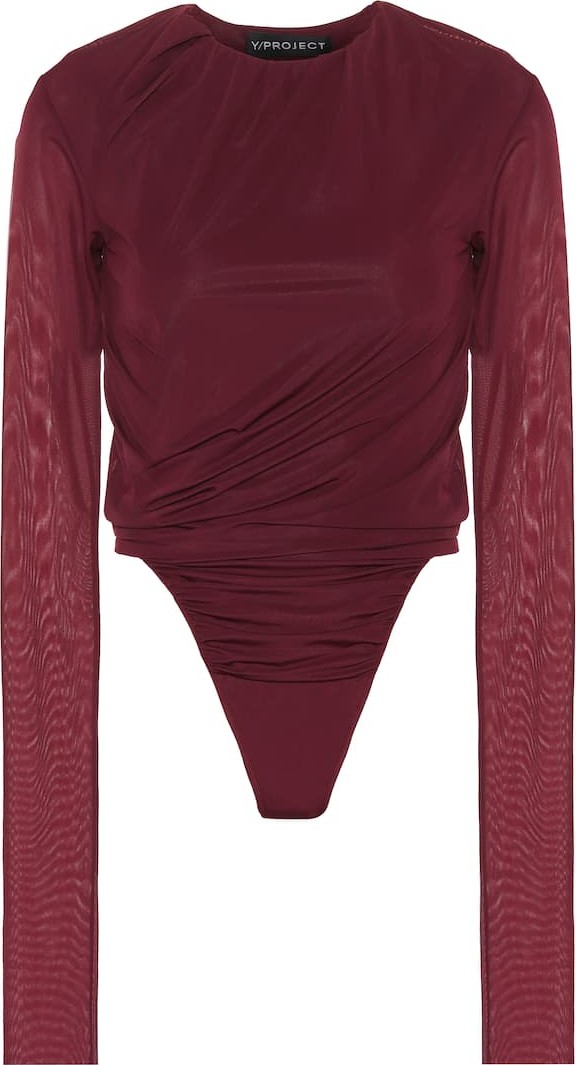 Y/Project Ruched bodysuit