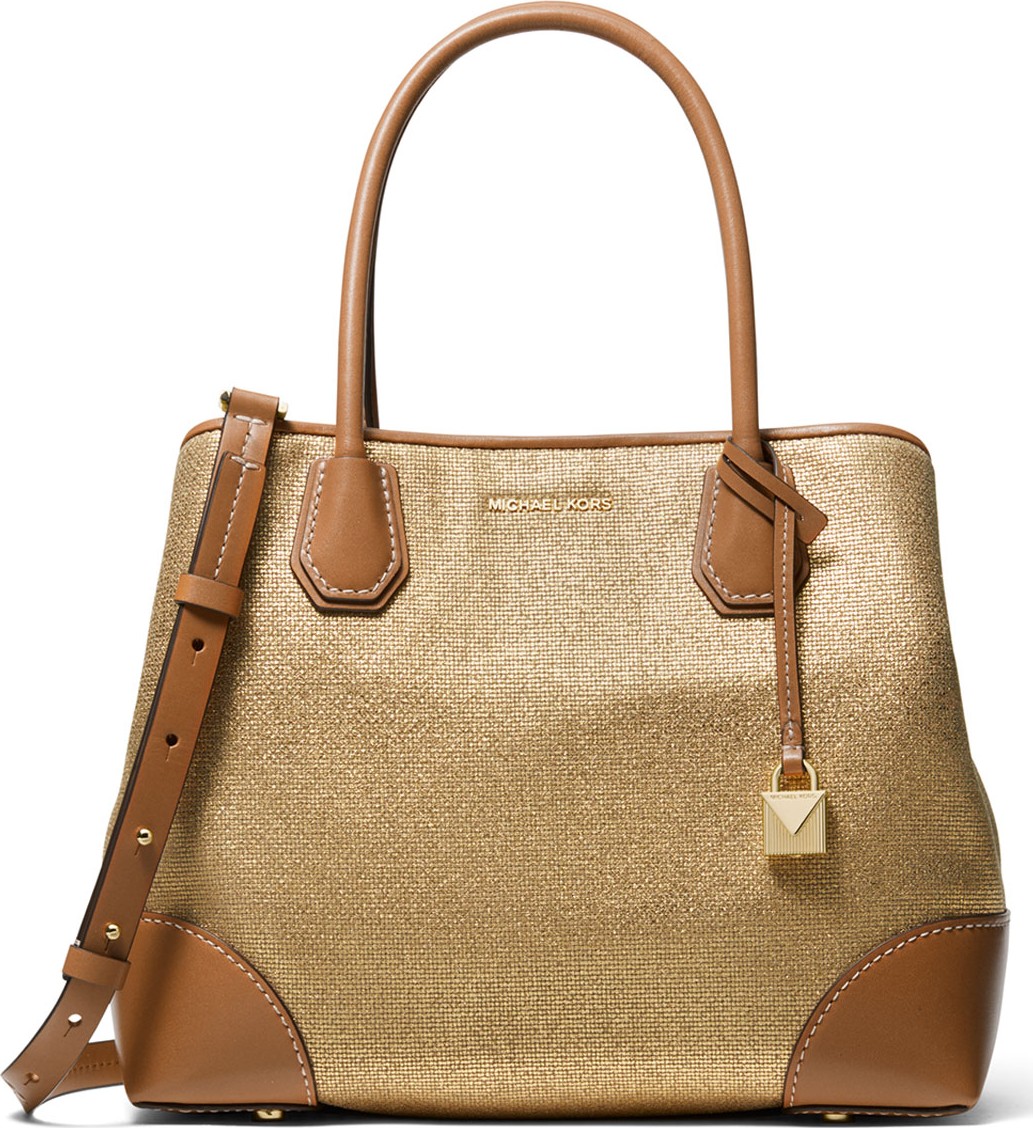 MICHAEL MICHAEL KORS Mercer Gallery Medium Canvas Tote Bag