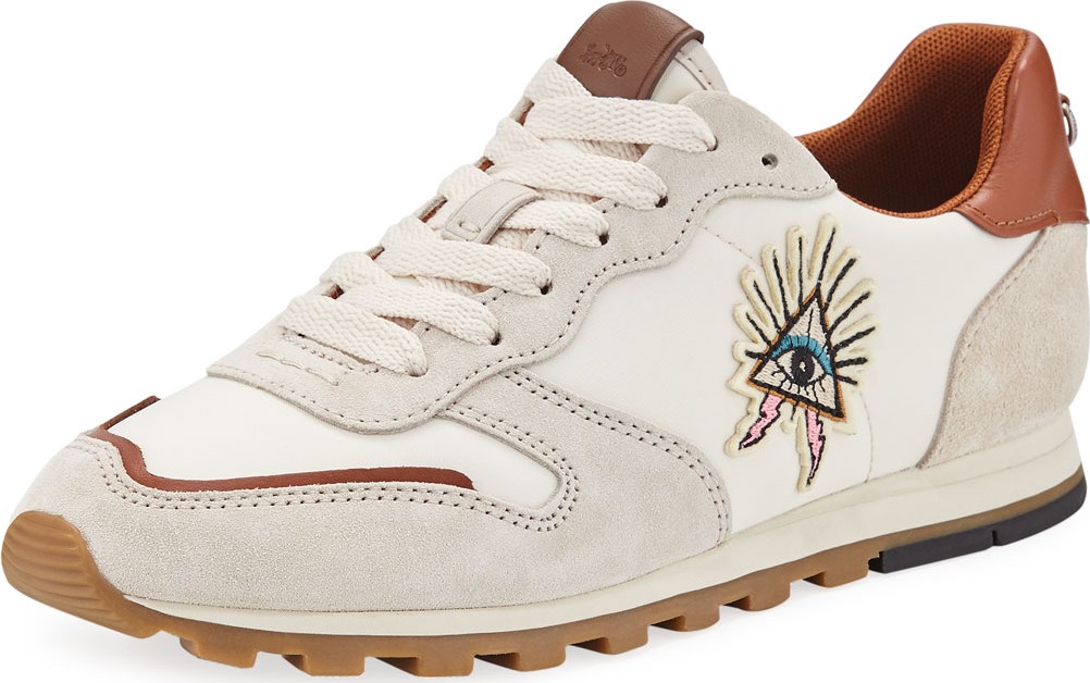 COACH Pyramid Runner Sneakers with Eye of Providence