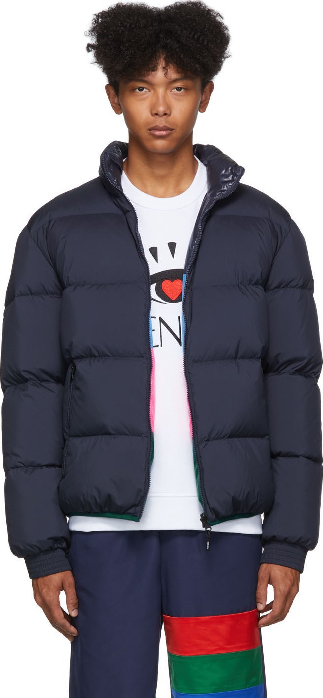 KENZO Reversible Navy Down Puffa Jacket