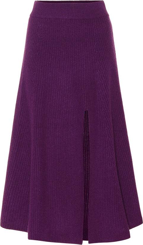 Altuzarra Cavin cashmere midi skirt