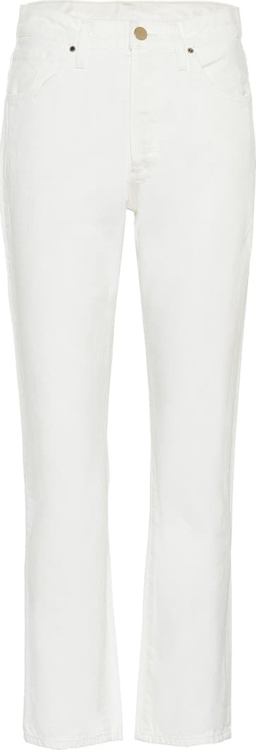 GOLDSIGN The Benefit high-rise straight jeans