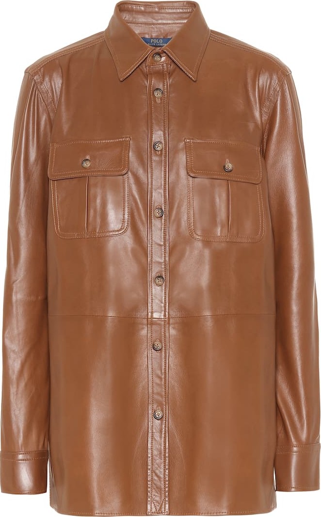Polo Ralph Lauren Leather shirt