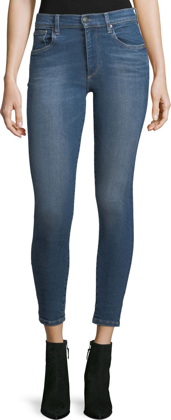 Acynetic Mia Mid-Rise Skinny Ankle Jeans